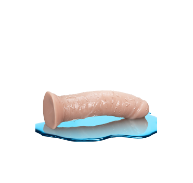 DR. SKIN 8INCH SELF LUBRICATING DILDO